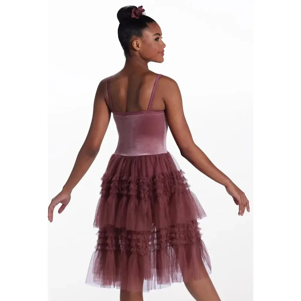 Pre-Owned Dance Costume Large Child Green Weissman 17805 Ballet Lyrical Contemp
